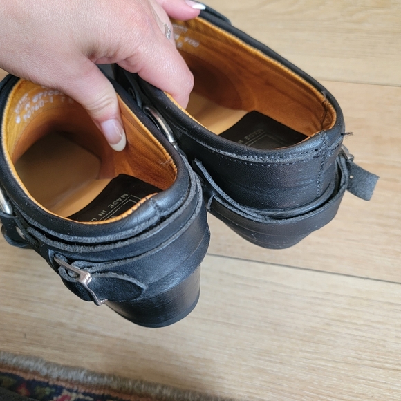 FRYE Harness Mules 8 - Picture 6 of 10